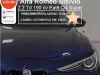 Usata Alfa Romeo Stelvio Super 190 CV (139 kW) 2019 Blu SUV