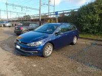 Usata VW Golf VII 90 CV (66 kW) 2018 Blu Station wagon