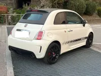 Usata Abarth 595C Custom 135 CV (99 kW) 2015 Bianco Cabrio