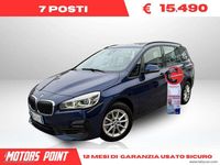 Usata BMW 216 Gran Tourer 116 CV (85 kW) 2020 Blu/azzurro Monovolume