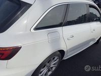 Usata Audi A4 S-Line 170 CV (125 kW) 2017 Bianco metallizzato Station wagon