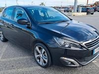 Usata Peugeot 308 GT-line 115 CV (84 kW) 2015 Nero Berlina
