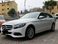Usata Mercedes C180 116 CV (85 kW) 2016 Bianco Station wagon