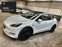 Usata Tesla Model Y Long Range AWD 258 kW (351 CV) 2022 Pearl white multicoat SUV