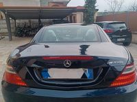 Usata Mercedes SLK250 Premium 204 CV (150 kW) 2014 Blu Cabrio