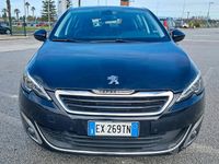 Usata Peugeot 308 GT-line 115 CV (84 kW) 2015 Nero Berlina