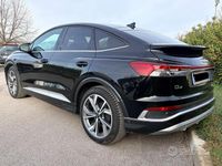 Usata Audi Q4 Sportback e-tron S-Line 210 kW (286 CV) 2022 Nero SUV
