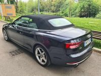 Usata Audi A5 Cabriolet Business 190 CV (139 kW) 2018 Blu/azzurro Cabrio