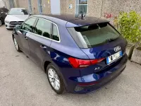 Usata Audi A3 Advanced 150 CV (110 kW) 2021 Blu/azzurro Berlina