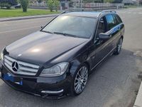 Usata Mercedes C350 Avantgarde 231 CV (169 kW) 2012 Nero Station wagon
