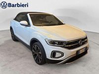 Usata VW T-Roc Cabriolet Style 110 CV (80 kW) 2022 Bianco Cabrio