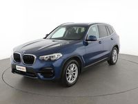 Begagnad BMW X3 Advantage 190 HK (139 kW) 2021 Blå SUV
