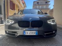 Usata BMW 120 Sport Line 184 CV (135 kW) 2012 Grigio Utilitaria