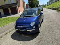 Usata Fiat 500 Pop 69 CV (50 kW) 2009 Blu/azzurro Cabrio