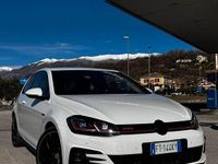 Usata VW Golf GTI 245 CV (180 kW) 2018 Bianco Coupé