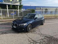 Usata BMW 116 Sport Line 155 CV (114 kW) 2015 Blu/azzurro Utilitaria