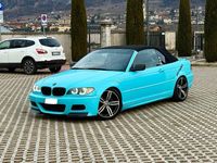 Usata BMW 325 Cabriolet Efficient Dynamics 240 CV (176 kW) 2001 Blu Cabrio