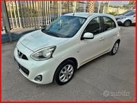 Usata Nissan Micra Acenta 80 CV (58 kW) 2015 Bianco Utilitaria