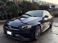 Usata Mercedes C220 Premium Plus 200 CV (147 kW) 2023 Blu/azzurro Berlina