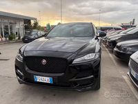 Usata Jaguar F-Pace R-Sport 180 CV (132 kW) 2017 Nero SUV