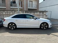Usata Audi A3 S-Line 150 CV (110 kW) 2017 Bianco Berlina