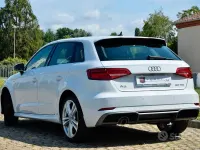 Usata Audi A3 S-Line 116 CV (85 kW) 2019 Bianco Berlina