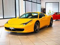 Usata Ferrari 458 570 CV (419 kW) 2012 Giallo triplo strato Cabrio