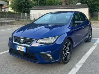 Usata Seat Ibiza FR-Line 95 CV (69 kW) 2019 Bluazzurro Utilitaria