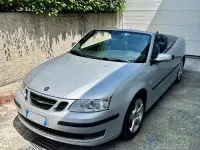 Usata Saab 9-3 Cabriolet Vector 150 CV (110 kW) 2005 Grigio Cabrio