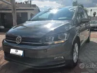 Usata VW Touran Highline 115 CV (84 kW) 2017 Grigio Monovolume