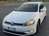 Usata VW Golf VII Highline 116 CV (85 kW) 2018 Bianco Berlina