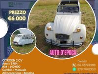 Usata Citroën 2CV 28 CV (20 kW) 1984 Bianco Berlina