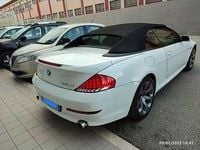 Usata BMW 635 Cabriolet 286 CV (210 kW) 2009 Bianco Cabrio