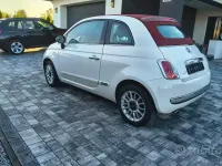 Usata Fiat 500 Lounge 69 CV (50 kW) 2008 Cabrio