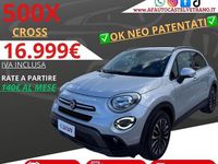 Usata Fiat 500X Cross 130 CV (95 kW) 2022 Grigio SUV