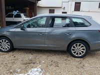 Usata Seat Leon 105 CV (77 kW) 2015 Marrone Station wagon