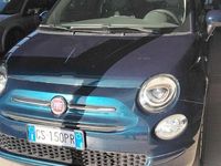 Usata Fiat 500 69 CV (50 kW) 2016 Blu Cabrio