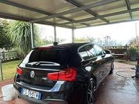Usata BMW 118 Efficient Dynamics 136 CV (100 kW) 2018 Nero Utilitaria