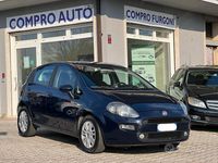 Usata Fiat Punto Lounge 75 CV (55 kW) 2014 Blu Utilitaria