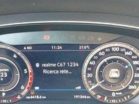 Usata VW Tiguan Advance 150 CV (110 kW) 2018 Blu/azzurro SUV