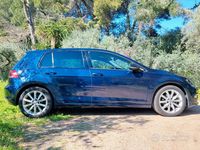 Usata VW Golf VII 110 CV (80 kW) 2014 Blu Berlina
