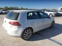 Usata VW Golf VII Highline 110 CV (80 kW) 2016 Bianco Berlina
