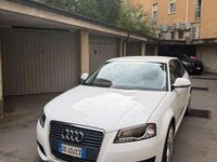 Usata Audi A3 Attraction 105 CV (77 kW) 2009 Bianco Utilitaria