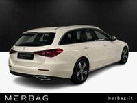 Usata Mercedes C200 Advanced 163 CV (119 kW) 2024 Bianco Station wagon