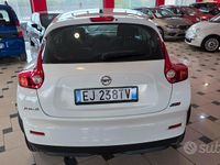 Usata Nissan Juke Tekna 110 CV (80 kW) 2011 Bianco SUV