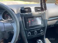 Usata VW Golf VI 140 CV (102 kW) 2009 Blu Utilitaria