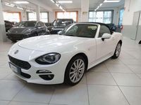 Usata Fiat 124 Spider Lusso 140 CV (102 kW) 2017 Bianco interno beige Cabrio