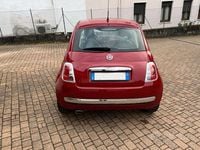 Usata Fiat 500 Lounge 69 CV (50 kW) 2011 Rosso Utilitaria