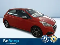 Usata Peugeot 208 Allure 75 CV (55 kW) 2016 Arancione metallizzato Utilitaria