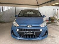 Usata Hyundai i10 Style 67 CV (49 kW) 2017 Blu Utilitaria